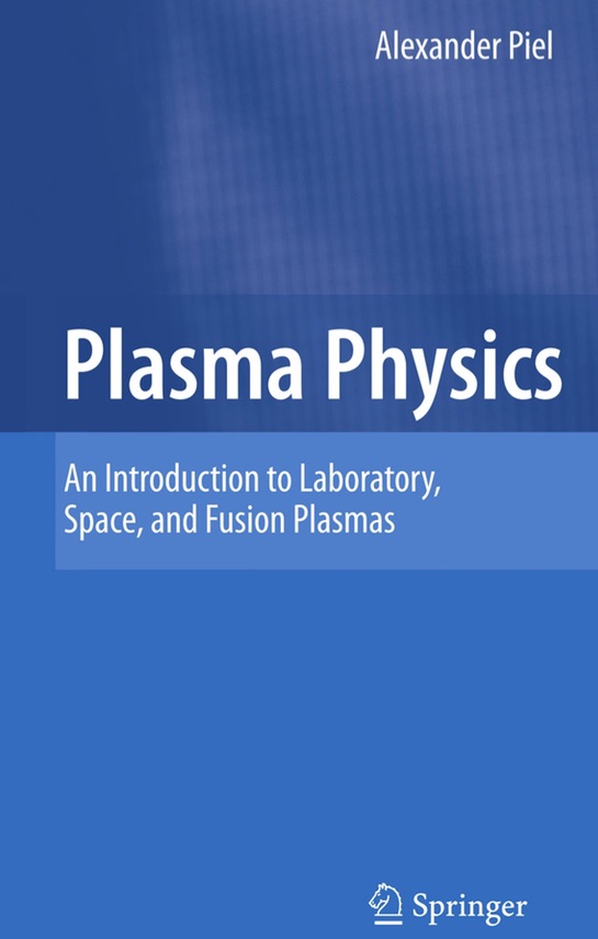 Piel Plasma Physics Cover